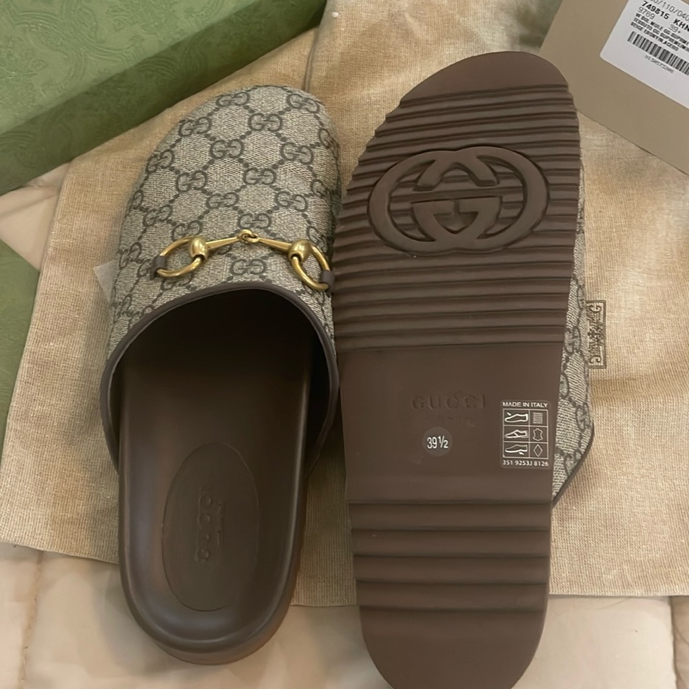 NIB Gucci Mules